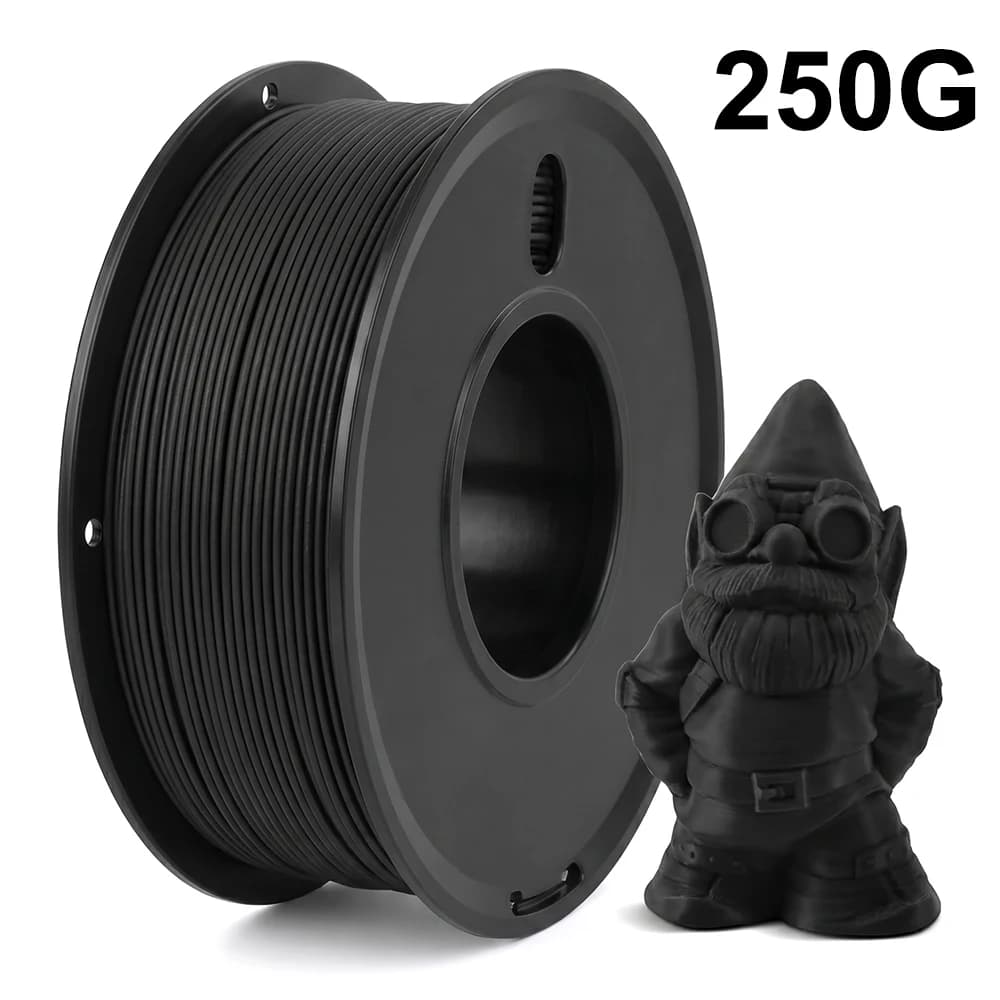 black wood Filament 250g 3D Printer Filament PLA 1.75mm Dimension Accuracy +/- 0.03mm PLA black wood 3D Printing Filament