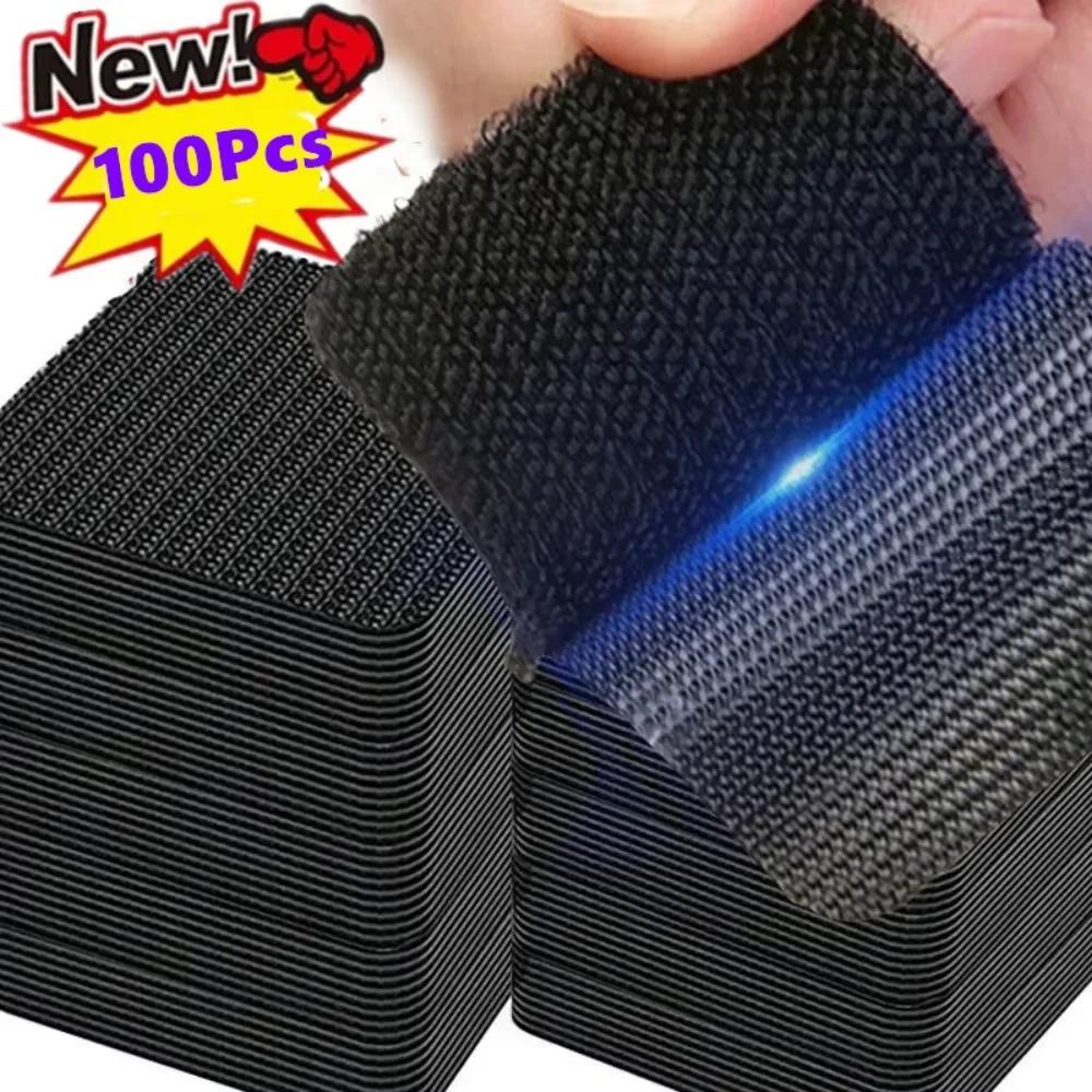 Self Adhesive Fastener Tape Extra Strong Carpet Fixing Sticker Double Side Hook-and-loop Fastener Auto Adhesive Tape Fixe