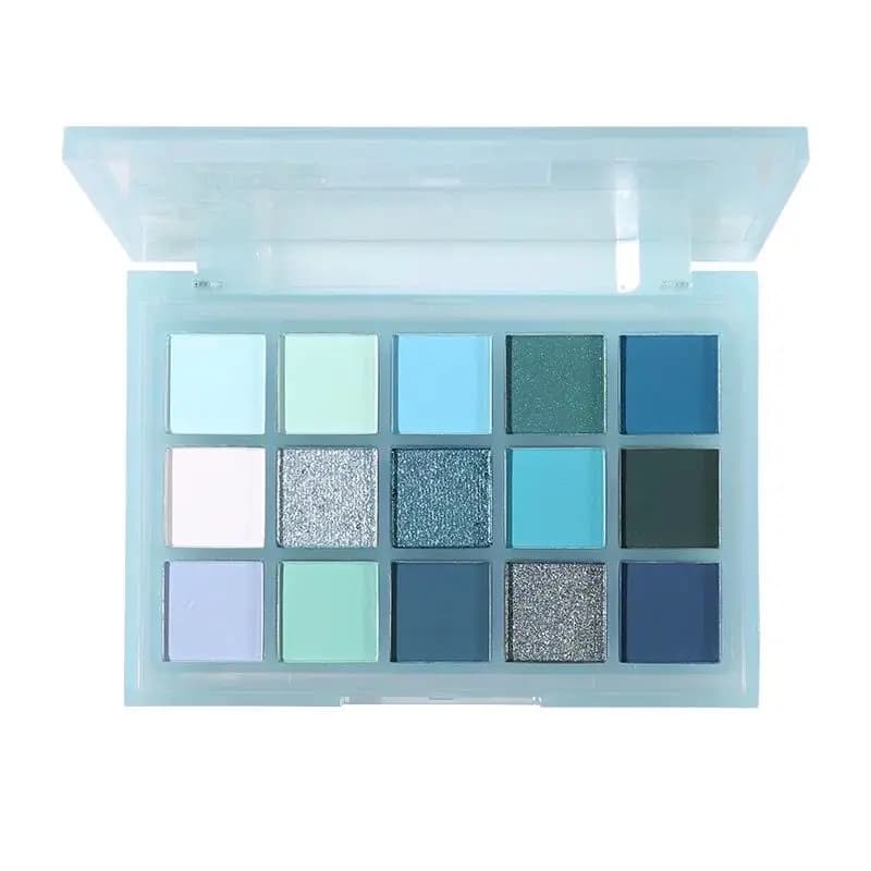 Ucanbe Shade Palettes 15 Colors Qingluan Blue Ment Water Green Apple National Style Misty Rain Play Makeup