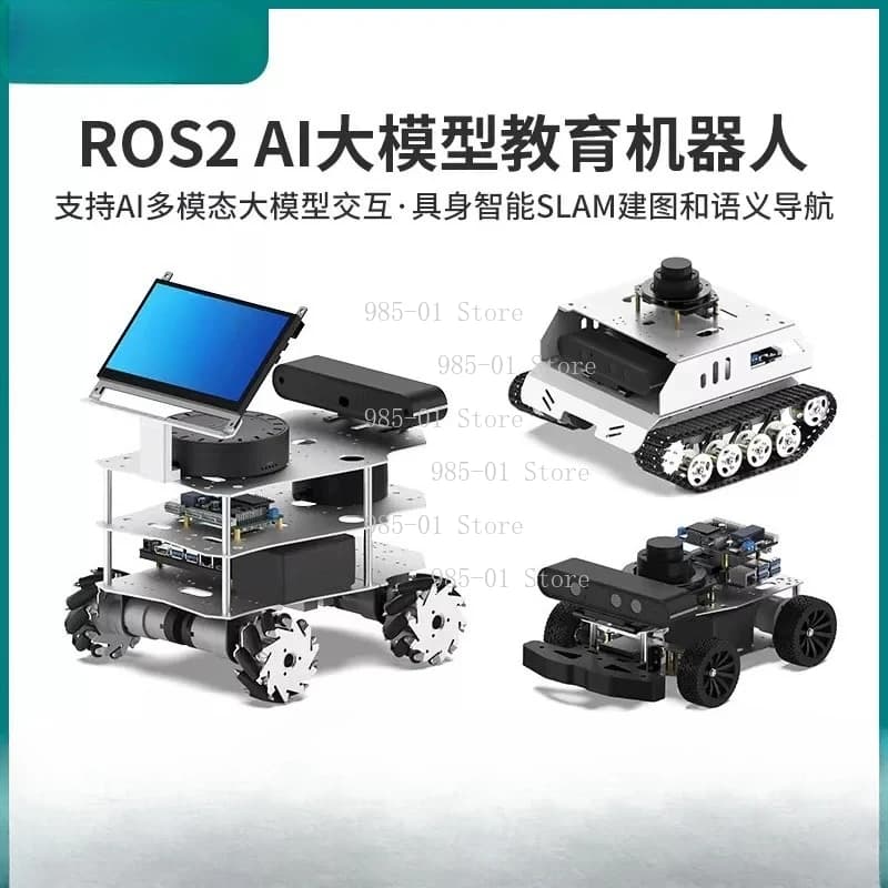 Kit di mappatura e navigazione SLAM open source per Raspberry Pi, adatto per ruote di robot