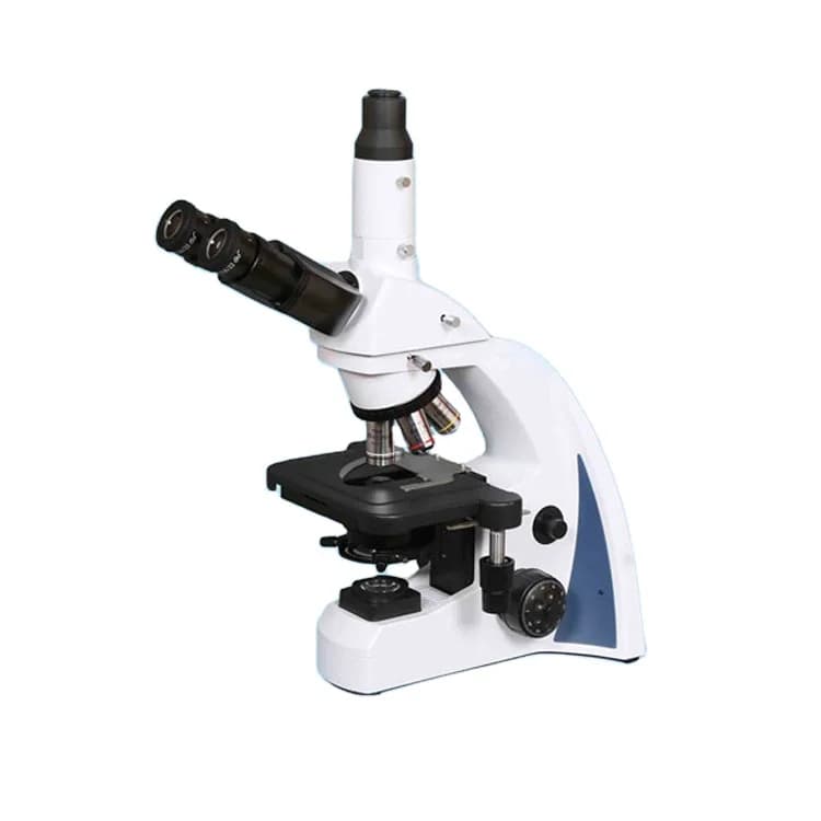 Microscopio biologico ricerca trinoculare 40X-1000X