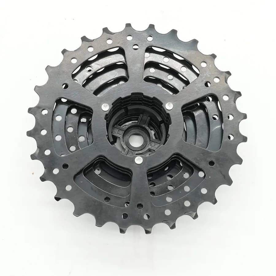 Ruota pignone in acciaio a 7 velocità 11-28T per ruota libera E-Bike MTB bicicletta pieghevole ciclo di sicurezza strada parti resistenti 11-28T