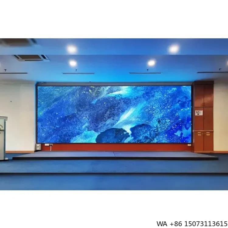 Display LED a Colori 4K per Interni P1.9/P2.6/P2.9/P3.9, Pannello Fisso 1000x250mm, Vendita Promozionale