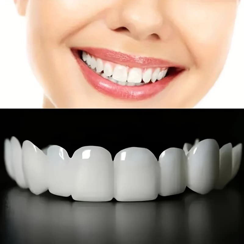 Nuove Faccette Dentali Sbiancanti Daily Social, Design a Scatto Senza Colla, Comfort Naturale, Coperture Temporanee per Denti ck848