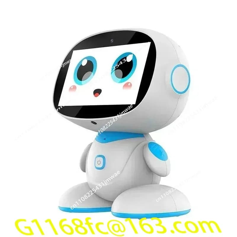 Robot Educativo Intelligente per Bambini con WiFi, Versione Android, Video, Karaoke e Funzioni di Apprendimento