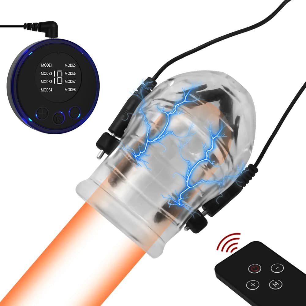 Elettroshock Massaggiatore Del Pene Vibratori Giocattoli Del Sesso per Gli Uomini Glande Vibratore Pene Trainer Anello Eiaculazione Ritardata Vibratore Del Pene