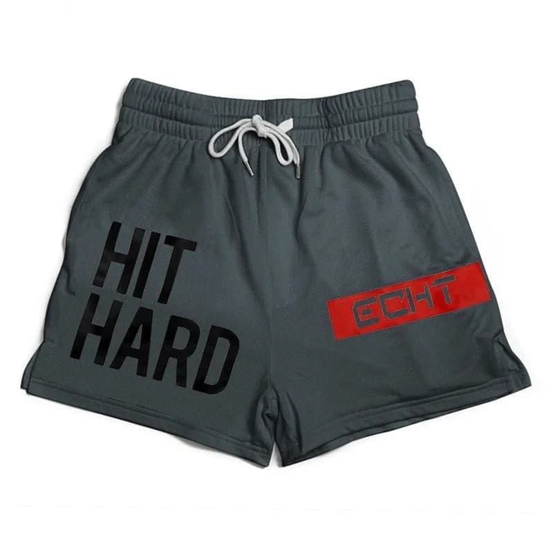 Nuovi pantaloncini estivi da uomo, pantaloncini sportivi casual, pantaloncini da spiaggia per fitness ed esercizio fisico, pantaloncini in rete traspirante