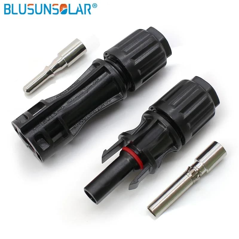 10 paia di connettori per pannello solare 1500V per cavo fotovoltaico 16mm2 10mm2 8AWG 6AWG 30A 45A 60A resistente ai raggi UV approvato TUV