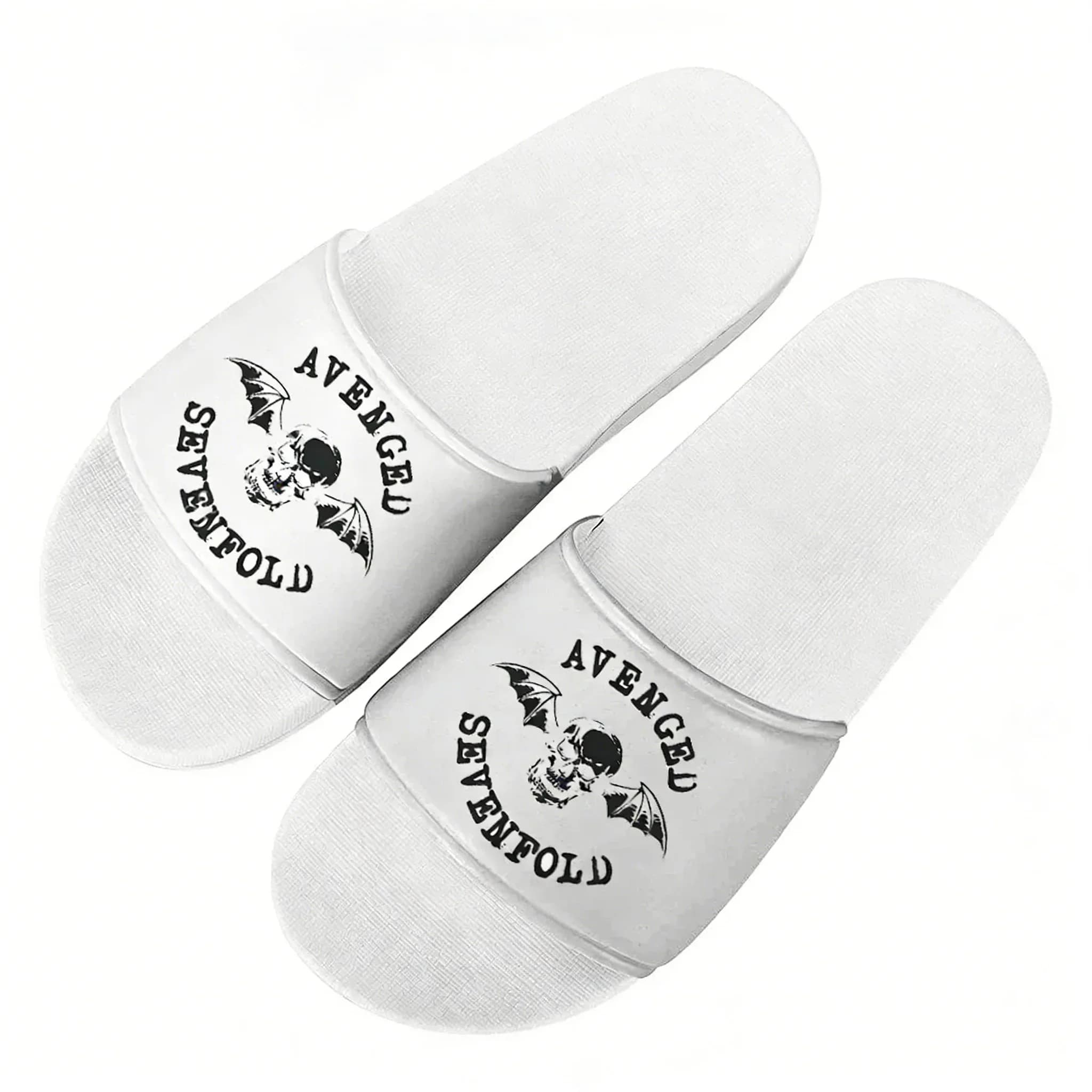 Avenged Sevenfold Slippers Home Water Shoes Women Teenagers Fashion Beach Pool Sandals Custom Made Comfort Summer Slipper