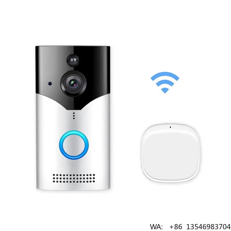 Videocitofono Smart Wi-Fi 4MP con Telecamera Impermeabile, Rilevamento PIR e Funzione Campanello, Controllabile tramite App