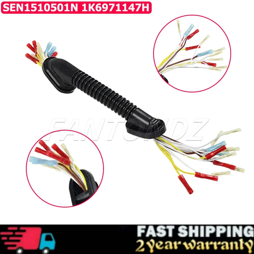 Per VW Golf MK5 A5 Portellone Tronco Coperchio Sinistro Cablaggio Filo 1K6971147H Portellone Sinistro Boot Cablaggio Kit di Riparazione 1K6971147