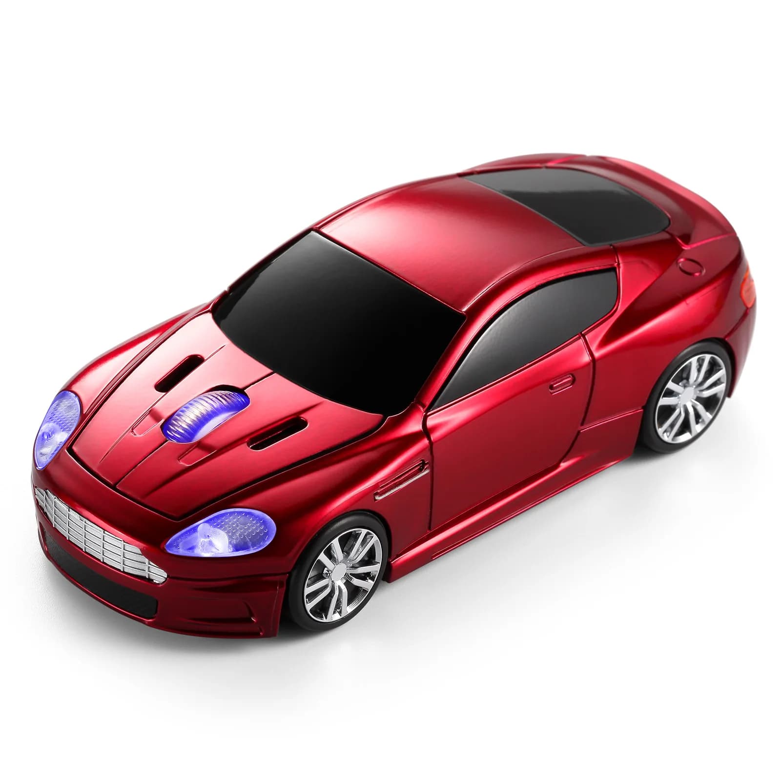 Sports Car Model Wireless Mouse 2.4G Optical Gaming Mouse Creative Desktop Car Ornament Computer Mouse Unique Gift for Men