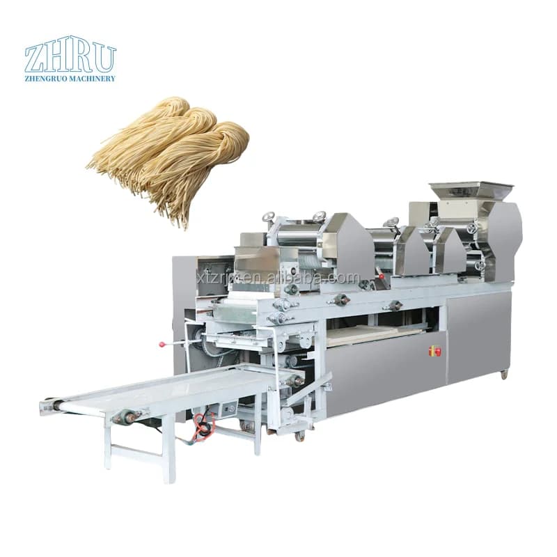 Macchina elettrica automatica per pasta e noodle Prodotto per cereali vegetali freschi e macchina per noodle con ingredienti a base di farina a motore