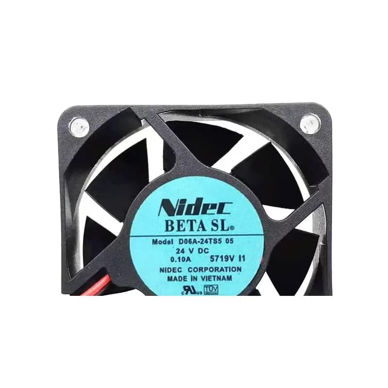 for Nidec D06A-24TS5 01 04 05 06 Inverter Fan 6025 6CM 24V 0.10A Cooling Blower