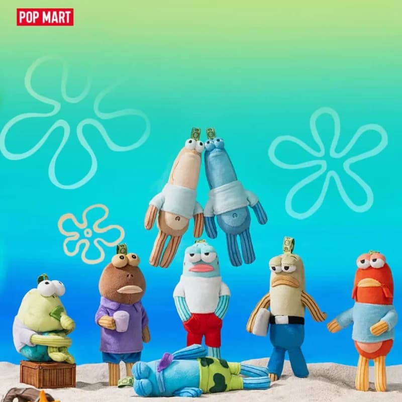 POP MART Bikini Bottom Buddies - Stravagante scatola cieca Giocattoli Kawaii Anime Action Figure Surprise Guess Bag Scatola misteriosa