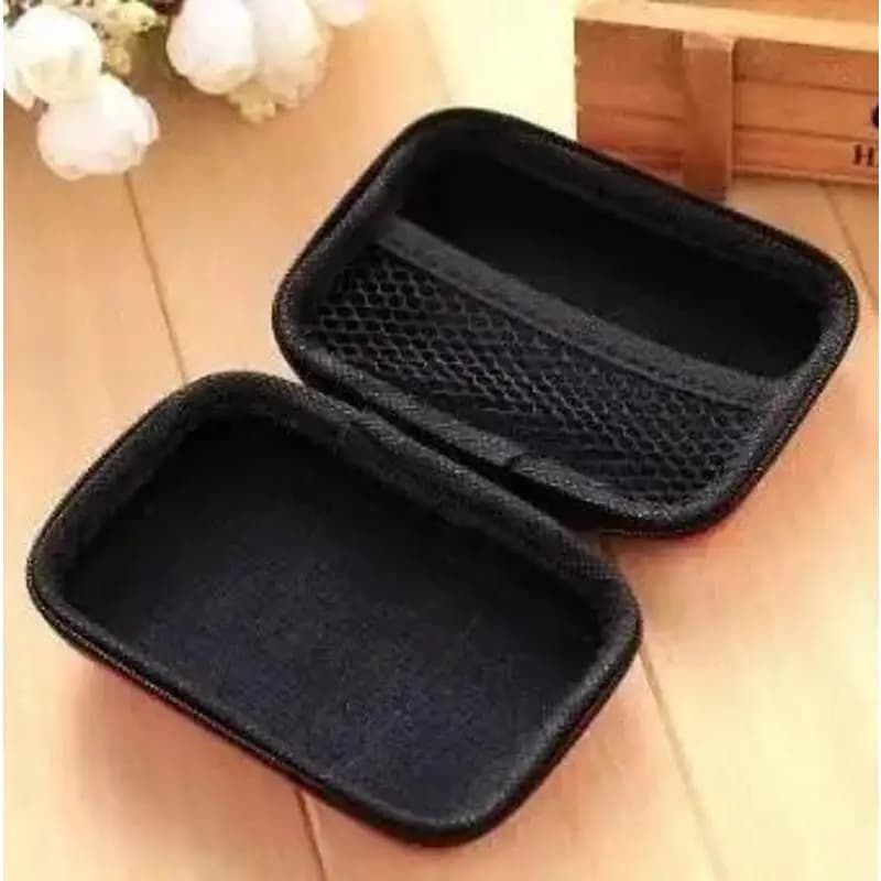 1Pcs Earphone Wire Box Rectangle Data Line Cables Storage Box Case Container Organizer Coin Purse Box Home Storage Boxes