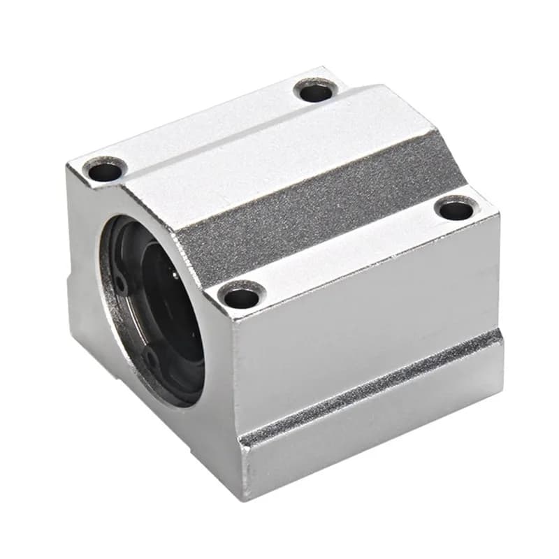 1 pz scatola cursore lineare SC40UU diametro interno 40MM asse ottico Base di supporto CNC accessori CNC stampante 3D guida lineare cursore