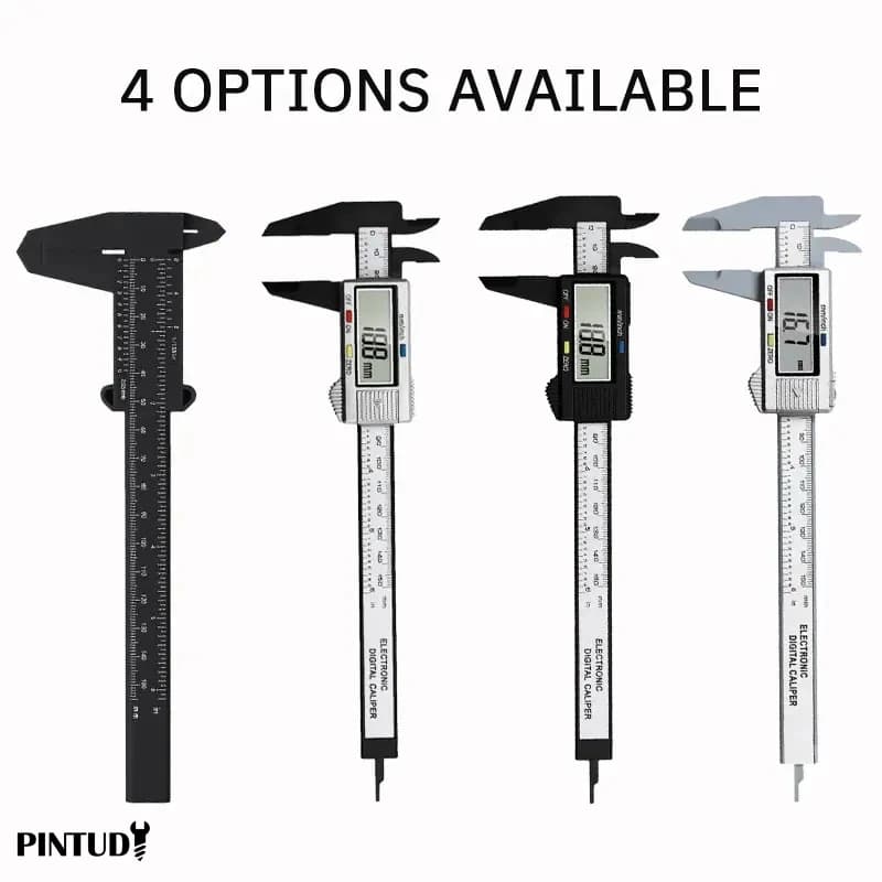 1PC Gauge Plastic Load Caliber with Digital Display Mini Text Drilling Spindle for Students measuring instrument 0 to 150mm