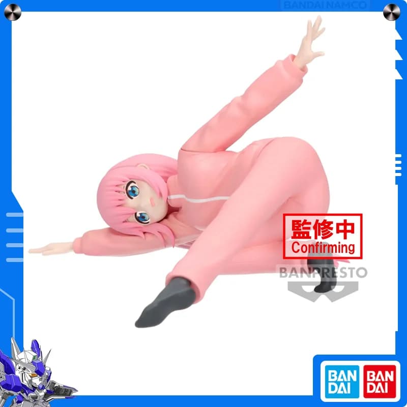 BANDAI Bocchi La Roccia! Hitori Goto Action Figures Modello BANPRESTO Athletic Wear Figure di divertimento Brand New Genuine Original
