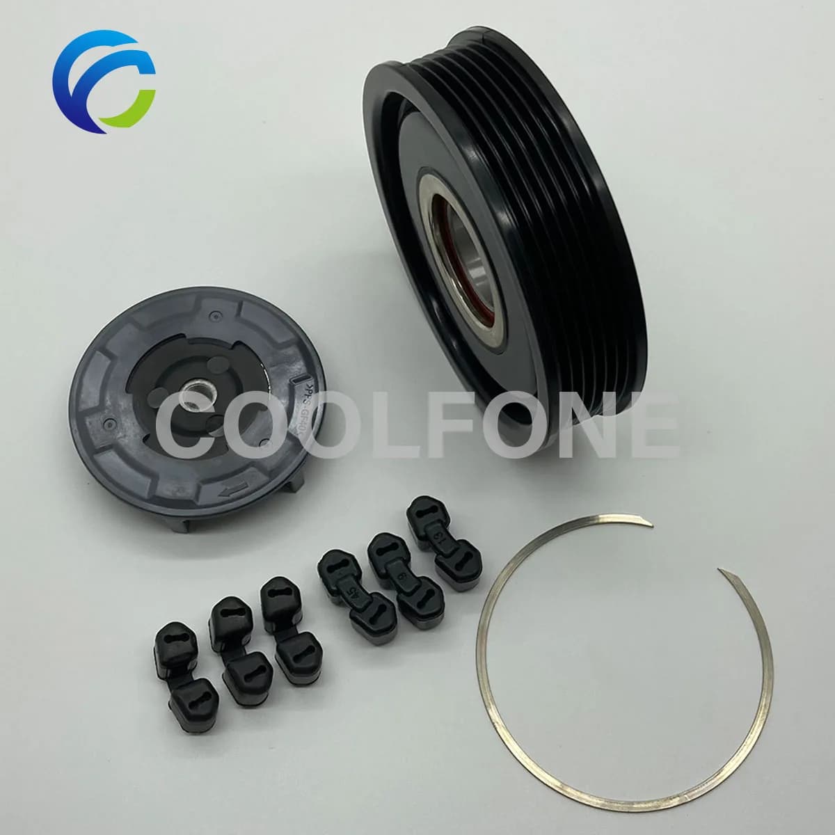 Puleggia frizione compressore aria condizionata AC per Citroen C3 C4 per Peugeot 308 764439 768623 9659875480 9675657880 9675659980