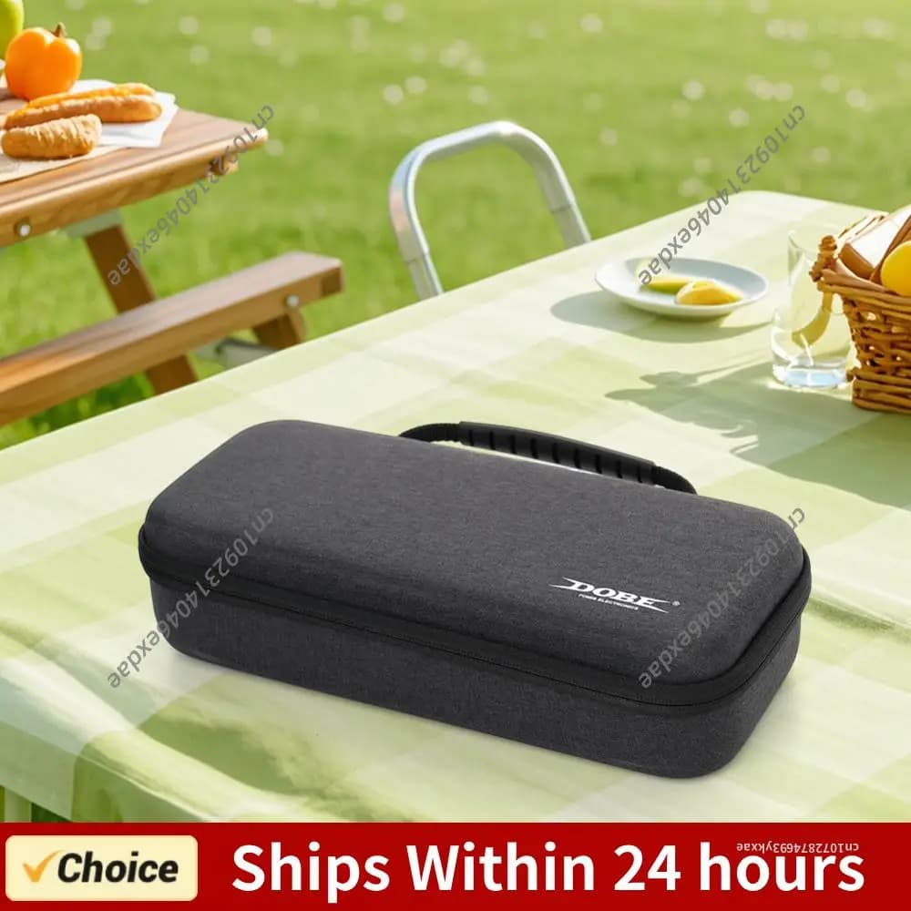 Custodia Protettiva per Console Portatile PS5 Portal con Tasca a Rete, Borsa Antiurto per Console Portatile, Accessori da Gaming