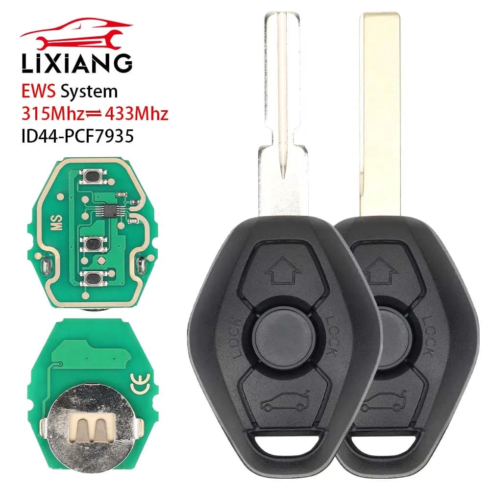 LIXIANG EWS Sytem Chiave A Distanza Dell'automobile per BMW E38 E39 E46 X3 X5 Z3 Z4 1/3/5/7 Serie 315/433 MHz ID44 Chip Keyless Entry Trasmettitore