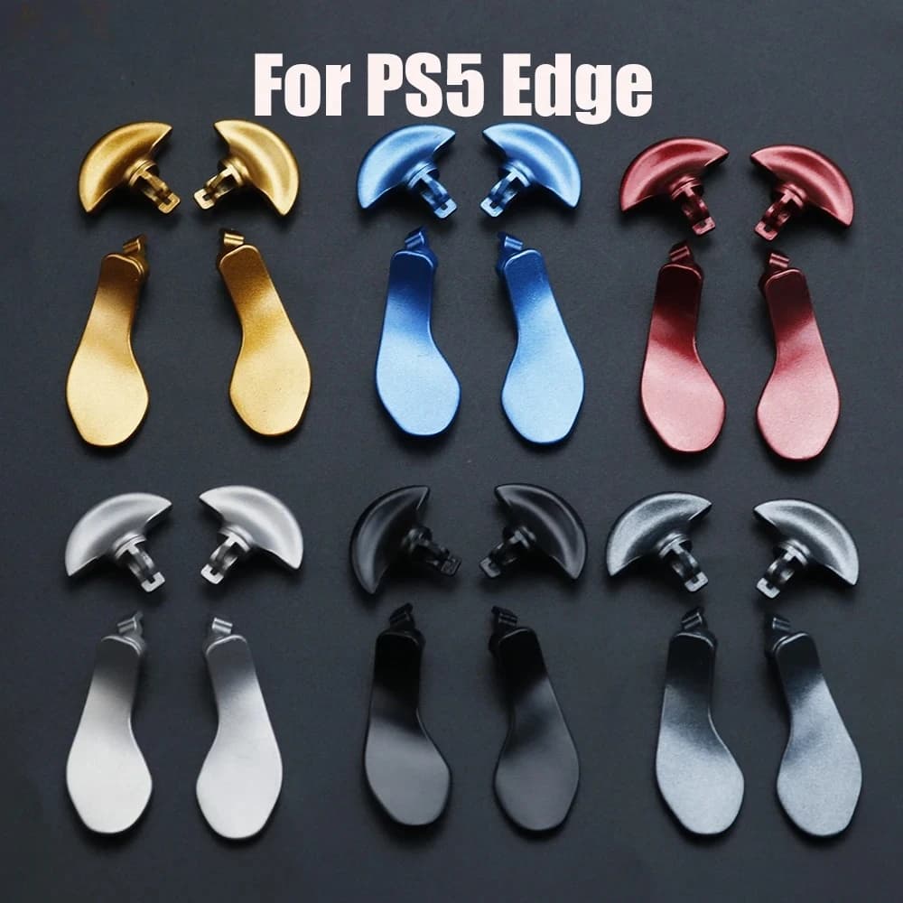 Maniglia chiave posteriore in metallo per controller di gioco PS5 Edge Elite palette in metallo parti di ricambio blocco grilletto sostituire gli accessori