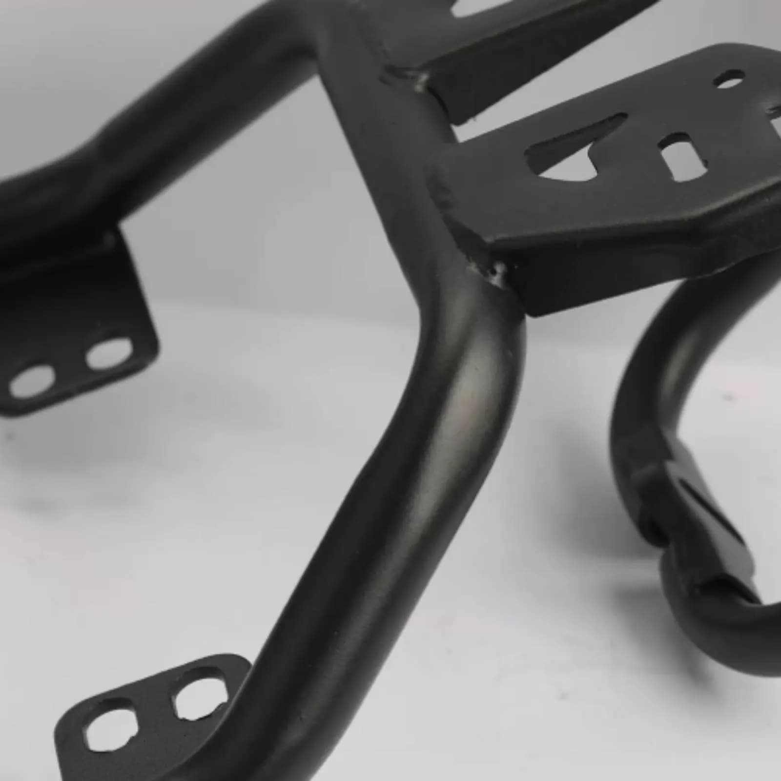 Portapacchi Posteriore per Scooter Elettrico, Robusto Supporto per Carico, Costruzione Saldata, Accessorio per Veicoli da Viaggio