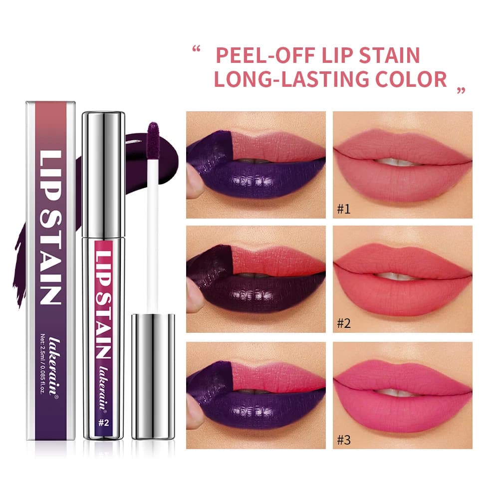 Lip Tint Peel Off Lip Tint Cosmetic Lip Lipstick Lipstick Free Shipping Inks for Makeup Gloss Set