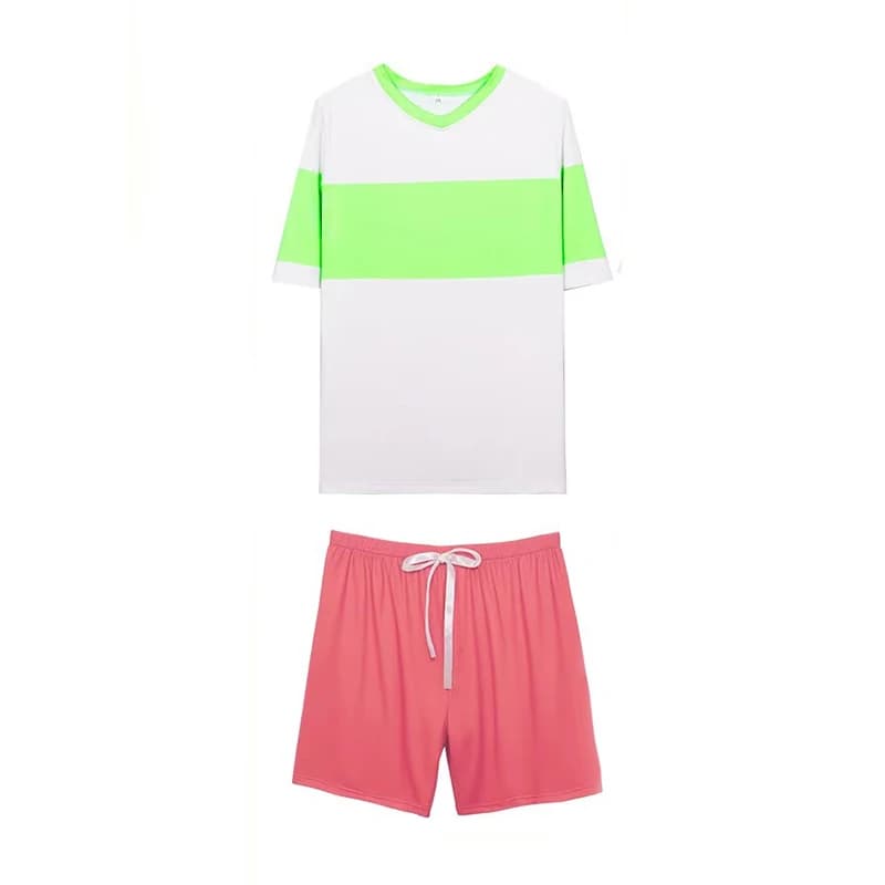 2025 Chihiro Ogino Costume Cosplay Giappone Anime Costumi Casual T-shirt + Pantaloni Corti set Cosplay per la festa di Natale di Halloween