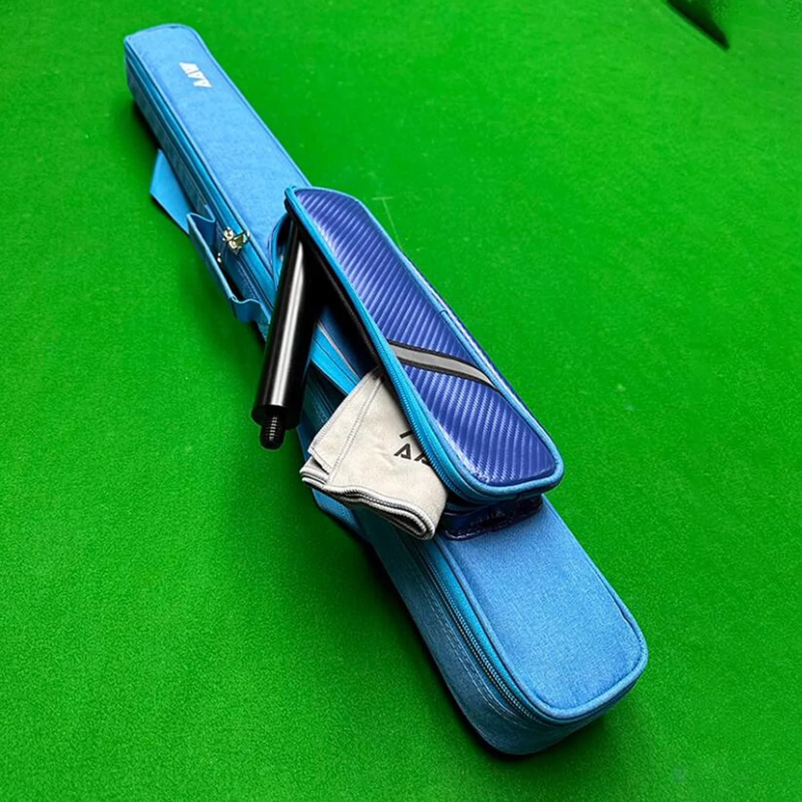 Borsa per stecche da biliardo Borsa per stecche da biliardo Borsa per stecche da biliardo Custodia per stecche da biliardo per 1/2 Snooker Bastone da biliardo Asta Sport Snooker