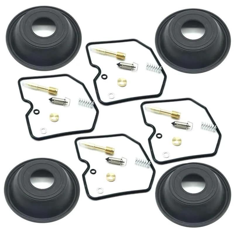 Kit di riparazione carburatore per Kawasaki GPX750 1987-1990 GPZ900R 1984-1985 GPX 750 GPZ 900 Carb membrane sottovuoto parti carb 4 set