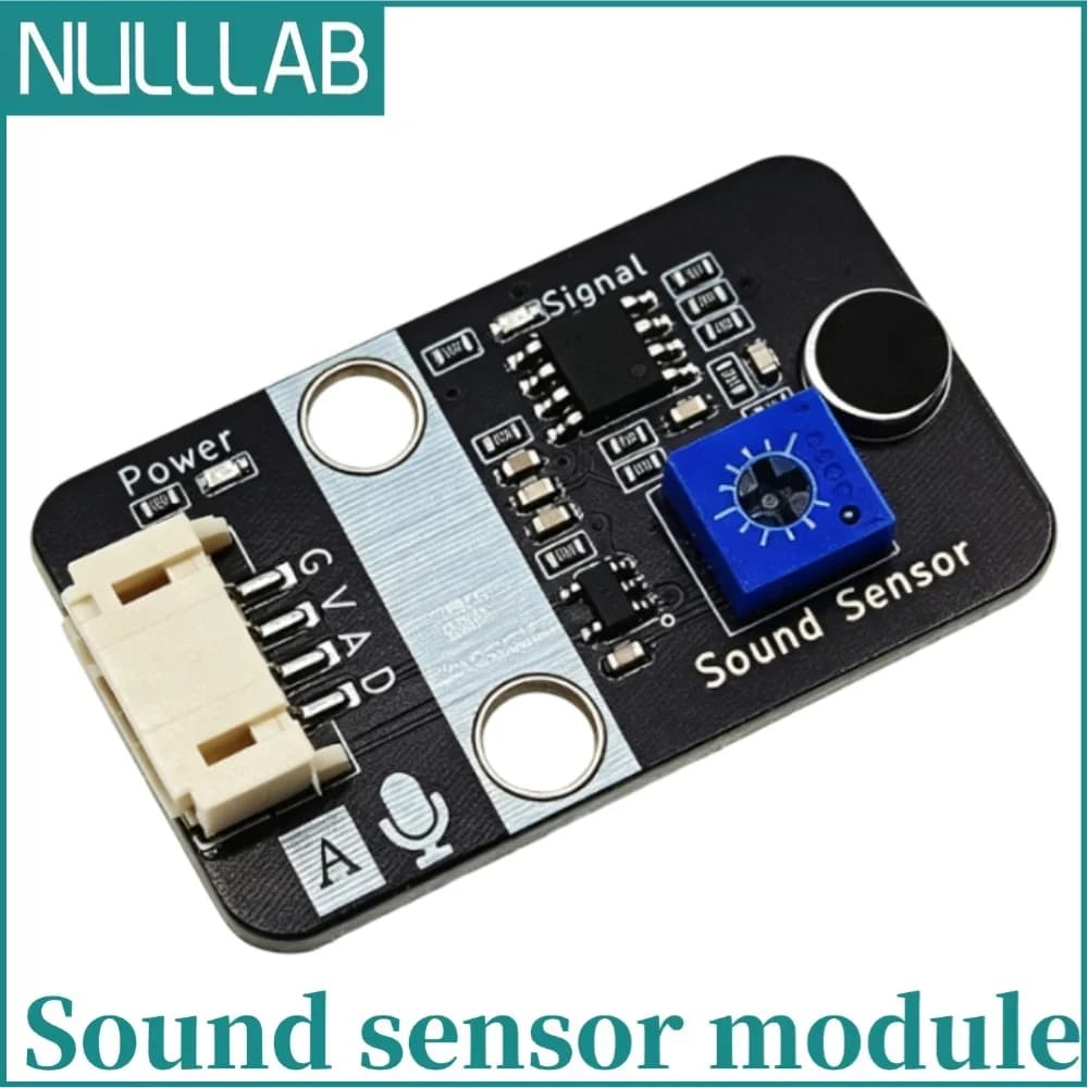 Sound Detector Sensor W/ Shell, Analog & Digital Value Reading, PH2.0 Connector for Arduino/ESP32/Microbit/Raspberry Pi Projects