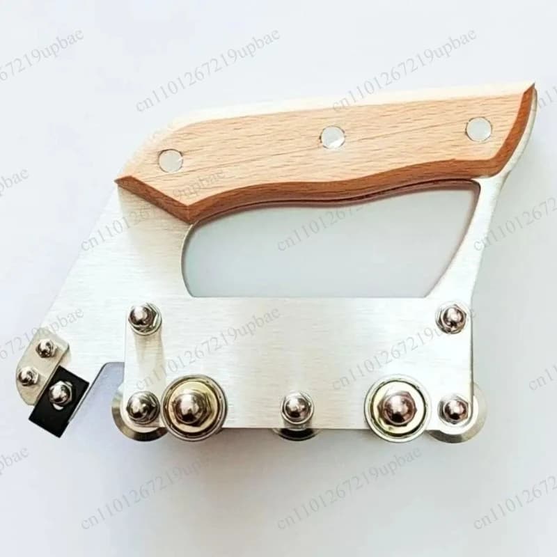 Manual PVC Vinyl Flooring Grooving Tool Guide‑Wheel Quick Slotting Cutter for Sports Plastic Floor Construction