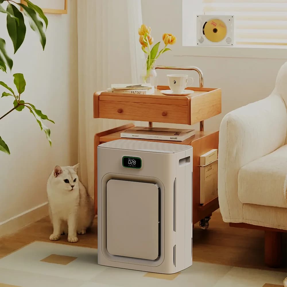 Purificatore d'Aria Philogeo P280W per Animali Domestici, Assorbimento Peli, Rimozione Odori e Allergeni