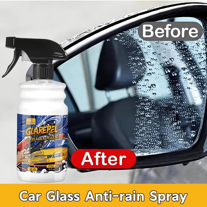 Rivestimento antipioggia spray idrorepellente per auto per vetro auto idrofobico antipioggia liquido parabrezza maschera per specchio lucidatura automatica X5