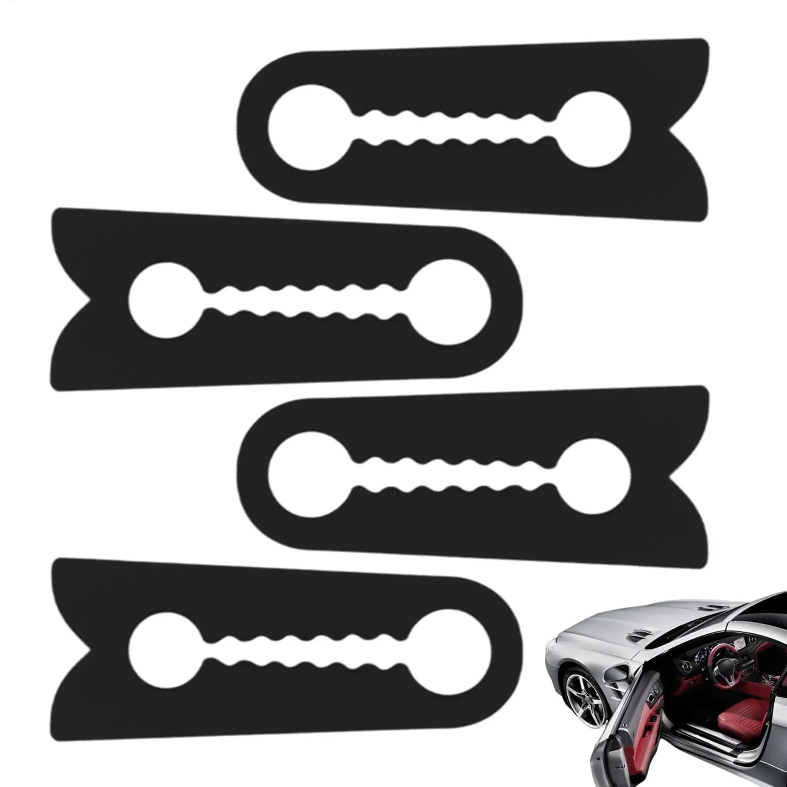 Set di 4 Tamponi Ammortizzanti per Porte Auto, Silenziosi e Antiurto, per Manutenzione e Guida di Auto e SUV