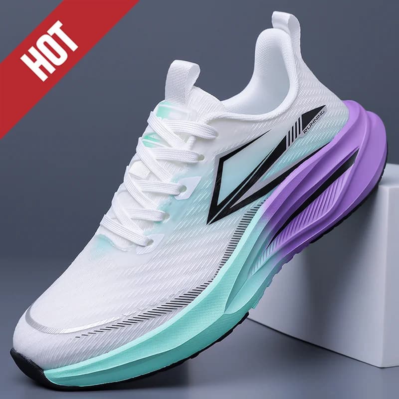 Scarpe da Corsa Uomo con Piastra in Carbonio per Maratona, Sportive, Traspiranti, Leggere, Comode, da Donna, per Atletica e Tempo Libero, Sneaker Casual