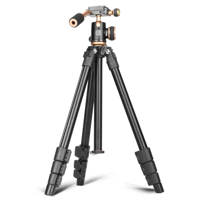 Treppiede Mini in Alluminio per Fotocamera Mirrorless e DSLR, Portatile per Fotografia e Live Streaming, con Supporto per Smartphone