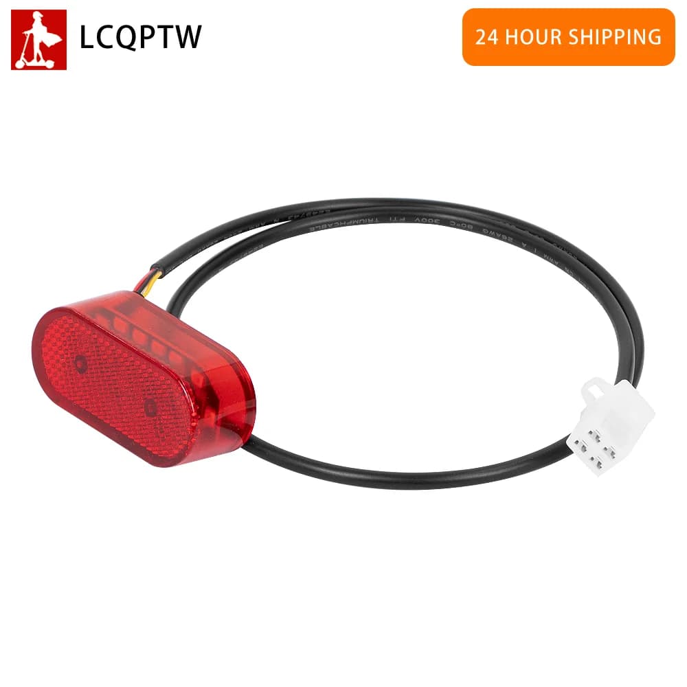 Luce Posteriore Impermeabile per Scooter Elettrico, Compatibile con Speedway, Rockway, Dual Crossover, Lampada di Avvertimento per Parafango