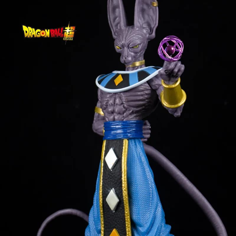 Figura di Beerus da 30 cm, personaggio di Dragon Ball Z, Super Dio della Distruzione, modello da collezione, giocattolo per bambini, idea regalo.