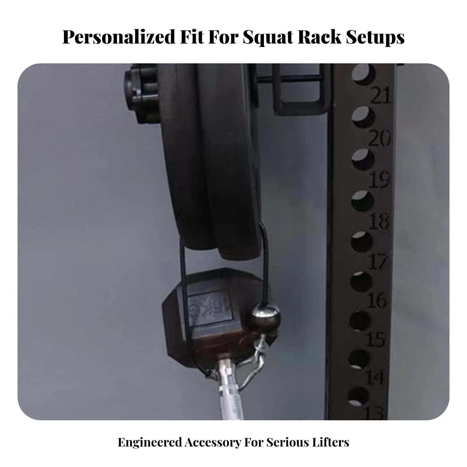 Weight Plate Holder Pin Tooltool-Less Installation Squat Rack Weight Pin Spring Clip Fitness Gear Universal Fit