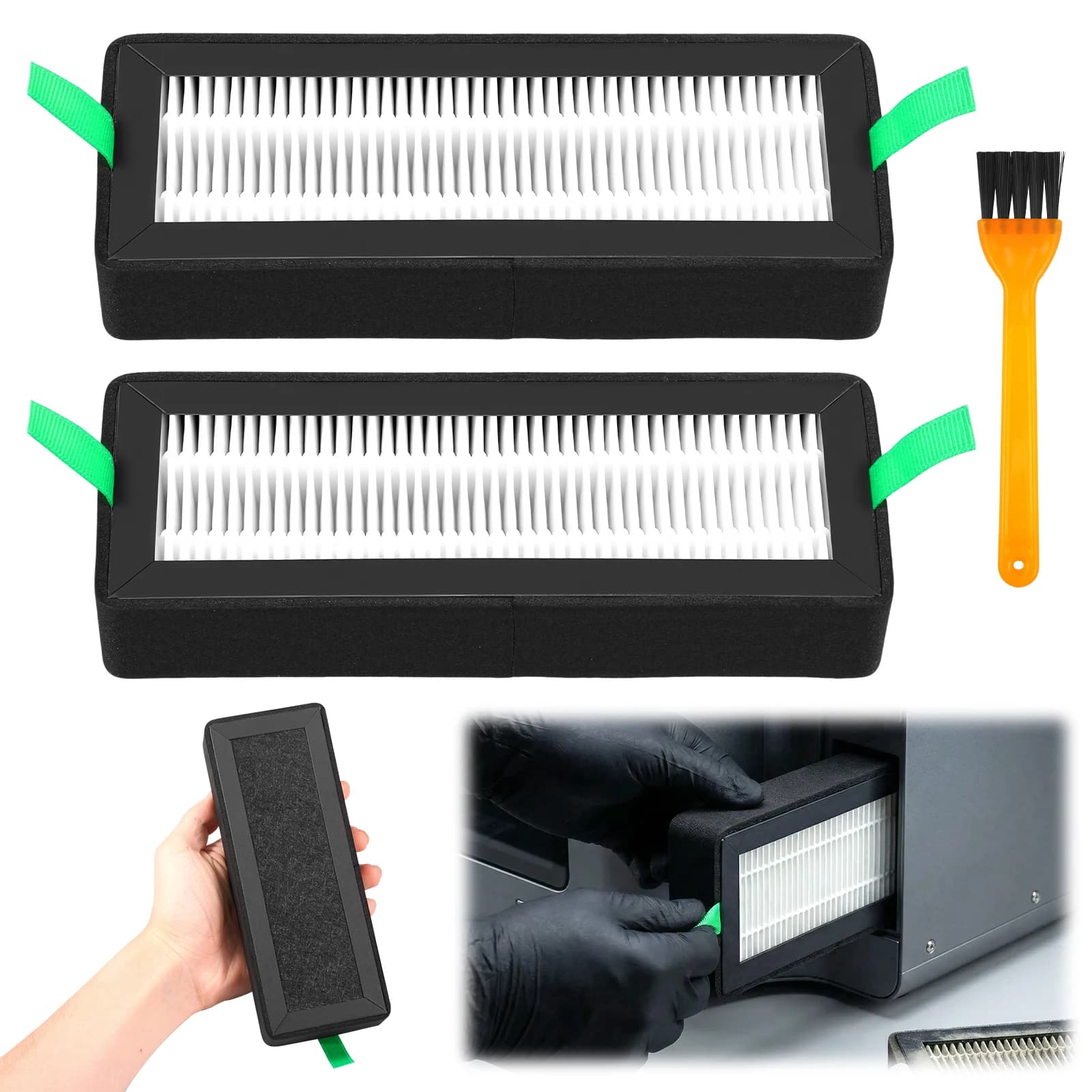 Filtro HEPA P1S/P2S/P2SC HEPA 13+ con Carbone Attivo, Filtro Aria Combo Ultra per Accessori Stampanti 3D, Ricambio OEM