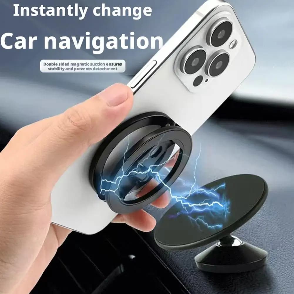 Supporto pieghevole per telefono magnetico a doppia faccia, staffa pieghevole portatile per accessori per telefono Xiaomi 16 17 P9U1