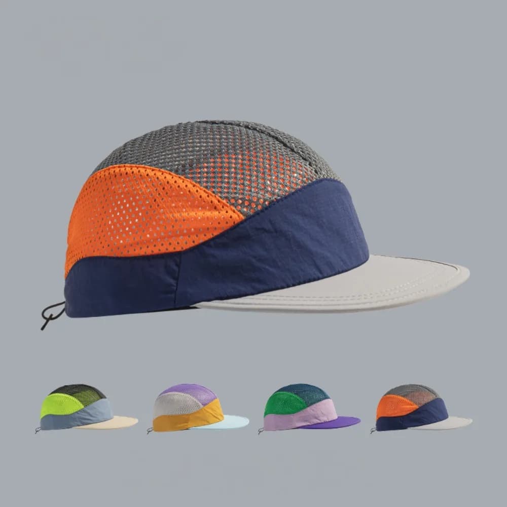 Simple Trame Net Hat, Rapid Drying, Waterproof, Unisex, Ideal for Open Sports, Camping, Hiking, Streetwear, Fashion and Daily Use
