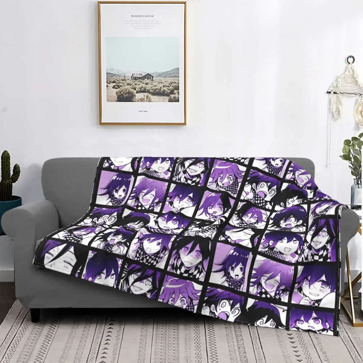 Kokichi Manga Collection (Colored) Covered Nice Covered Shooting Cover Comfortable Seat Coverall for Office