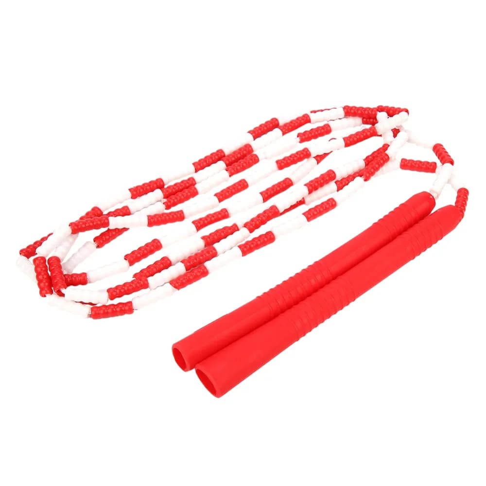 Rope skipping PVC Beads Beaded Segmented Jump Rope TPU 2.8-meter Skipping Rope Exercise Jump Rope Fitness Training