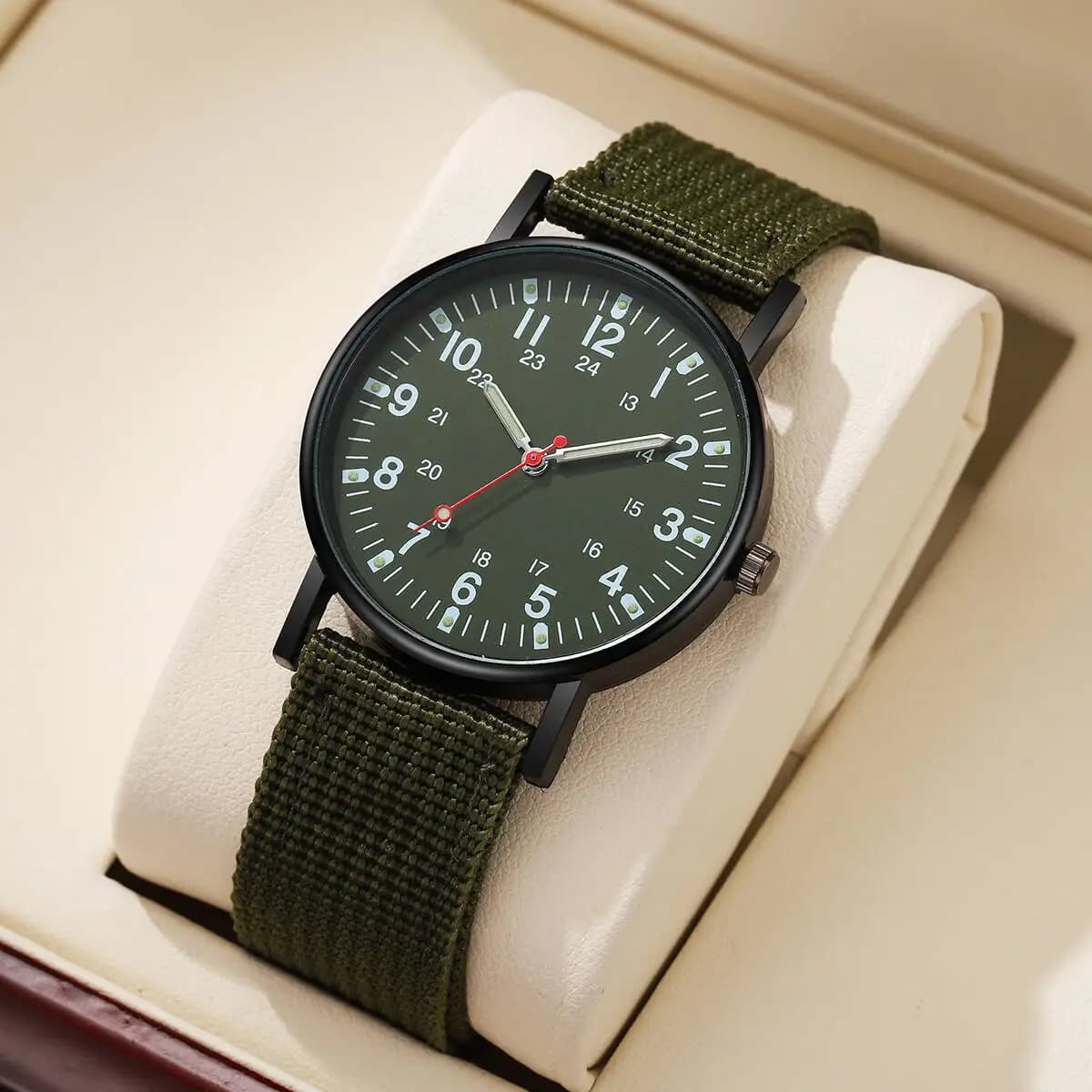 Men's Watch Casual Sports With Nylon Strap Quartz Watch Anlog Relogio Masculino Reloj Hombre (No Box)