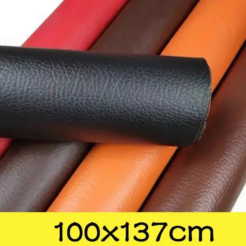 100x137 cm Nastro autoadesivo per riparazione pelle Divano Mobili Divano Seggiolino auto Toppe autoadesive Premium PU Vinile Pelle Riparazione