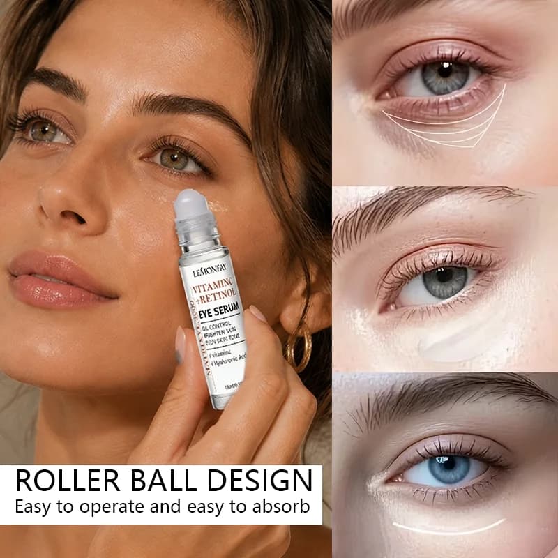 Vitamin C Retinol Eye Essence Matrixyl 3000 Hydrating Brightening Serum Even Skin Tone Anti‑Wrinkle Under‑Eye Care